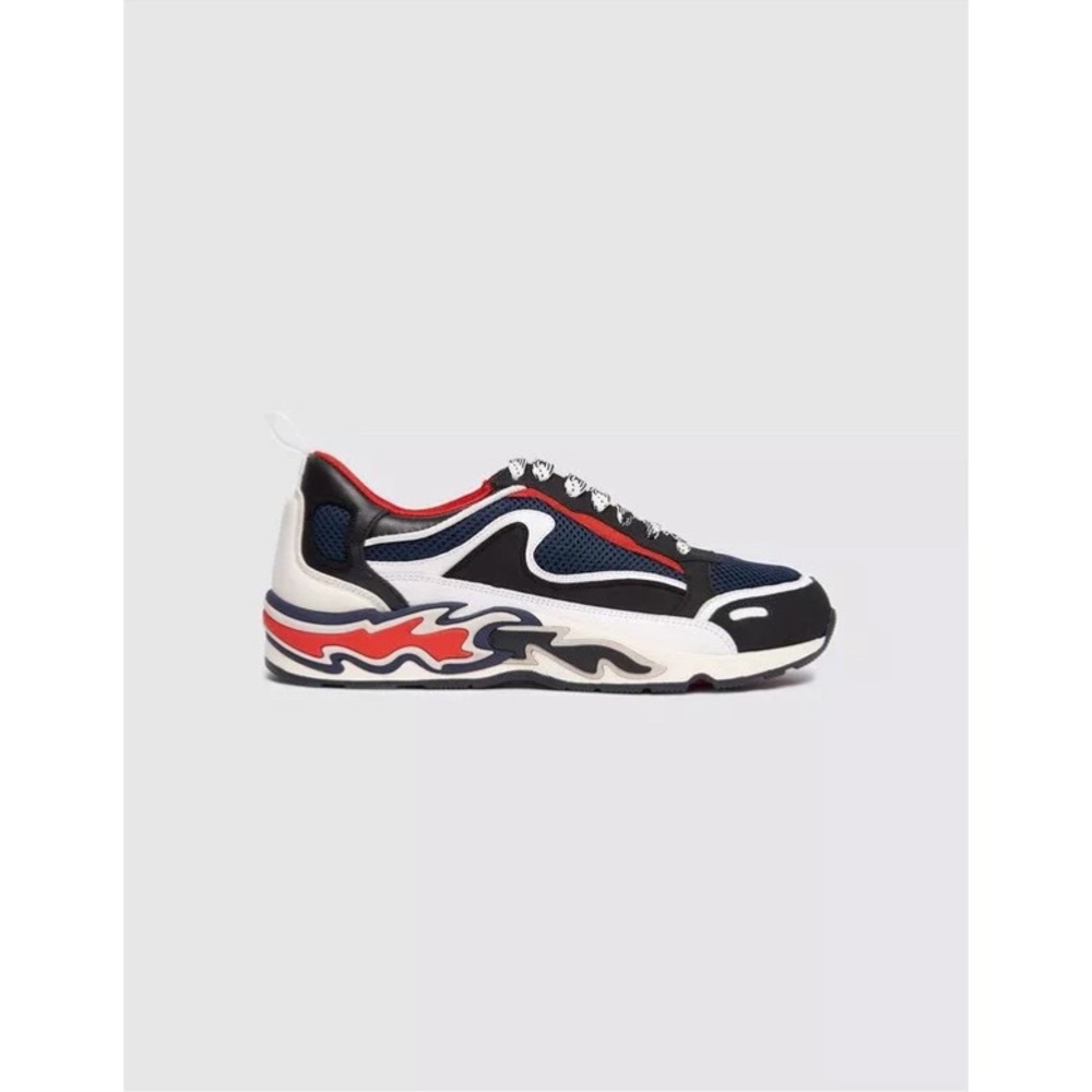 Sandro Paris Flame Sneakers in Dark Navy Size EU 39 NIB - Picture 13 of 14